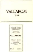 Trentino pinot nero Vallarom